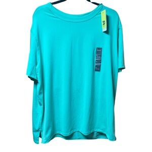 NWT Mens Green All In Motion Short Sleeve T-Shirt